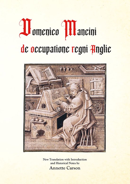 Domenico Mancini de occupatione regni Anglie - cover