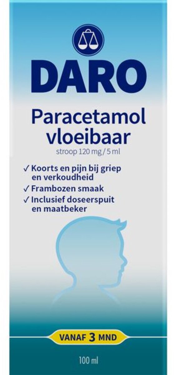 Darokind Vloeib.Paracetamol