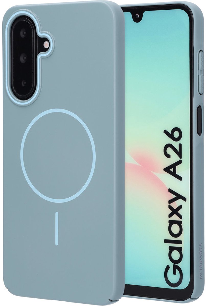 Mobiparts Slim Line Case geschikt voor Samsung Galaxy A26 - MagSafe Sage - Groen