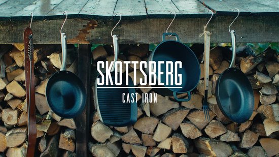 Skottsberg - Koekenpan - Cast Iron - Gietijzer - Inductie - 24 cm - Gietijzeren pan - Alle warmtebronnen