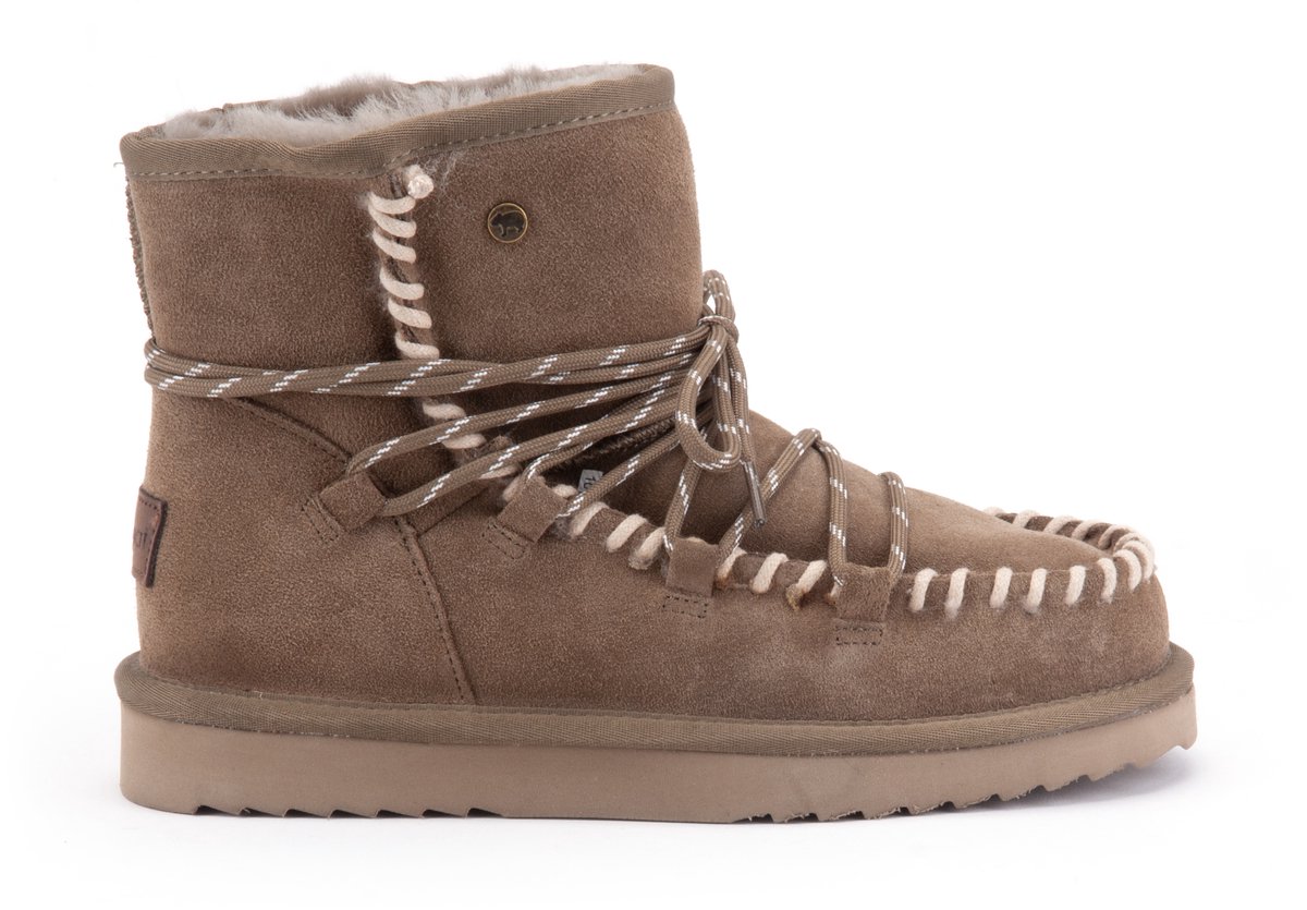 Warmbat Kalbarri Suede lace boot Dames Laarzen Mud