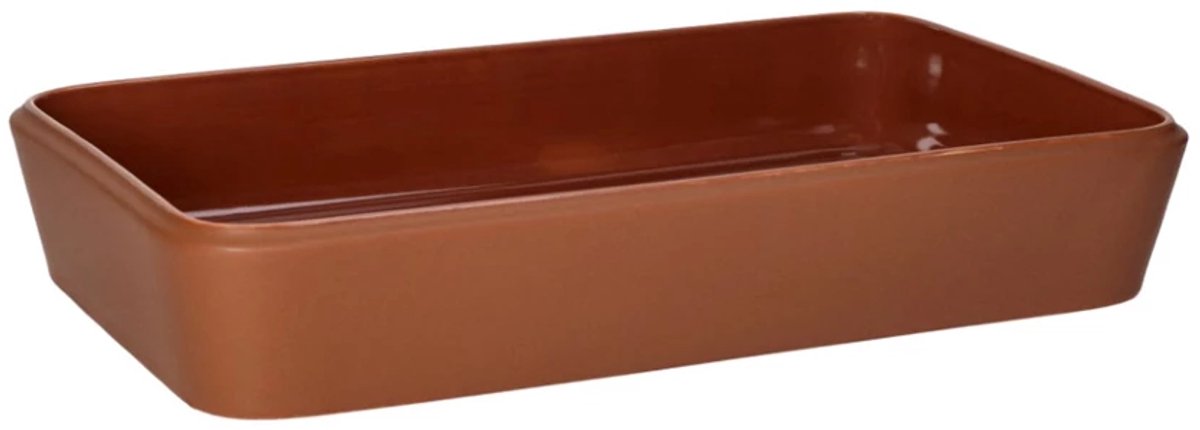 Pomax Amuse ovenschaal 39x24cm H7cm bruin