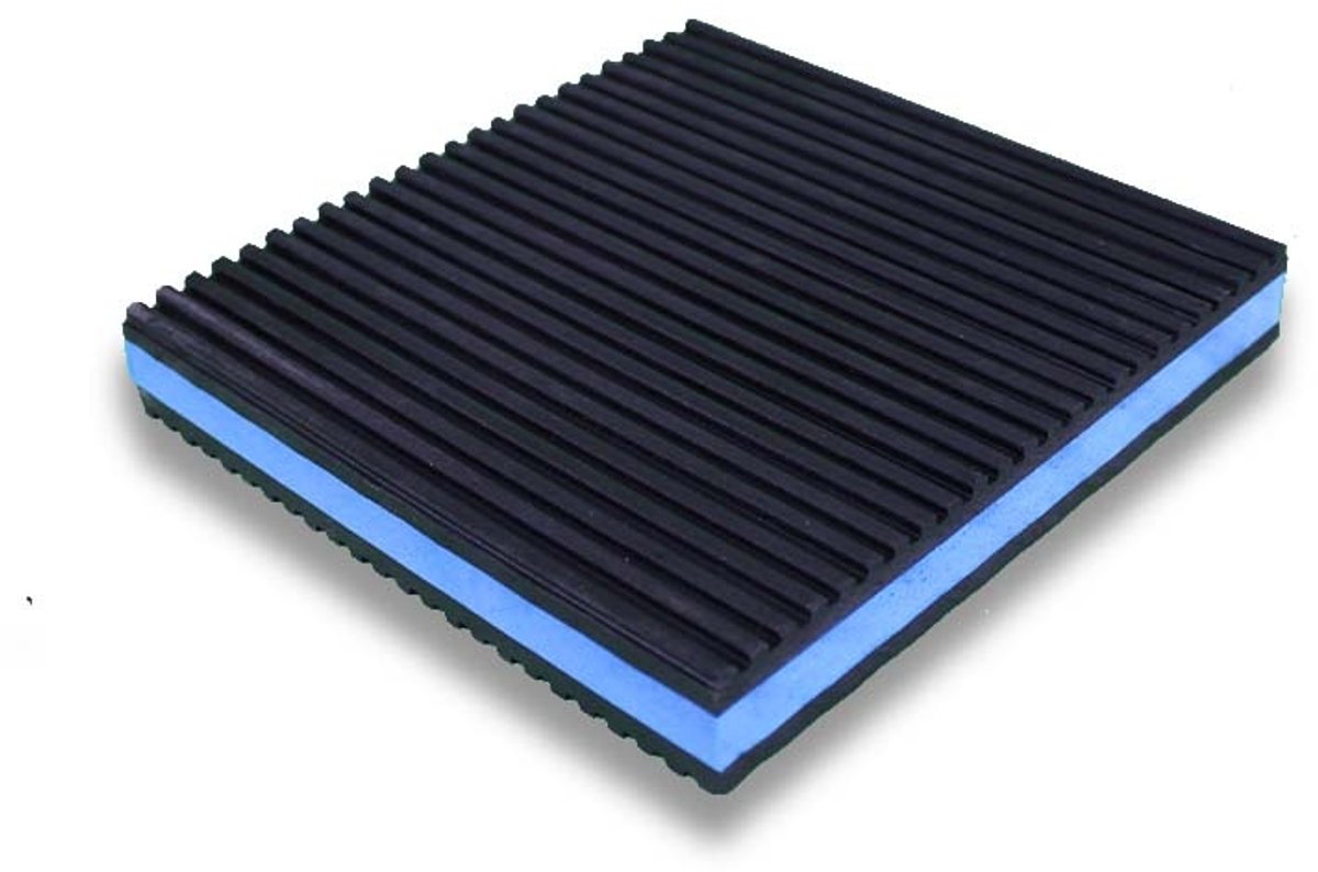 Trillingsdempers Airco Buitenunit – 15x15 Rubbermat – Voor Airco & Warmtepomp – 2,2 cm Dik