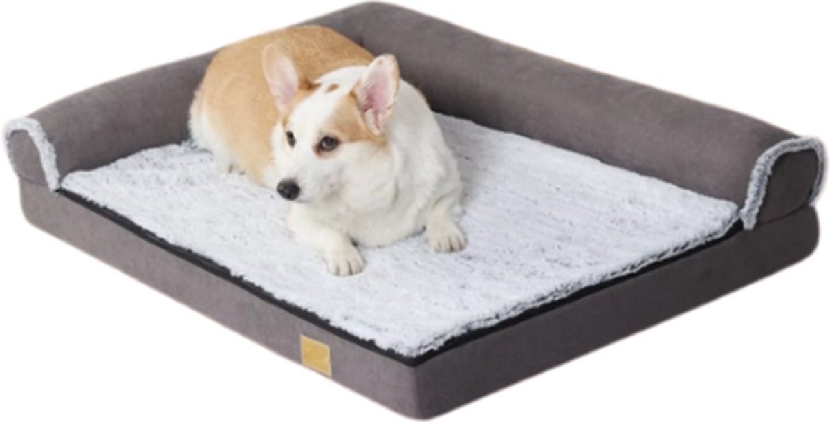 WNHB® Hondenmand Orthopedisch XL - Wasbare Hoes - Comfortabel Hondenbed - Stevig en Duurzaam - 120x90x25 cm