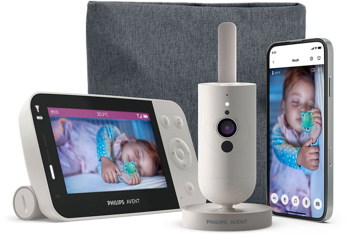 Philips Avent Babyfoon met Camera Silk White - afbeelding 3