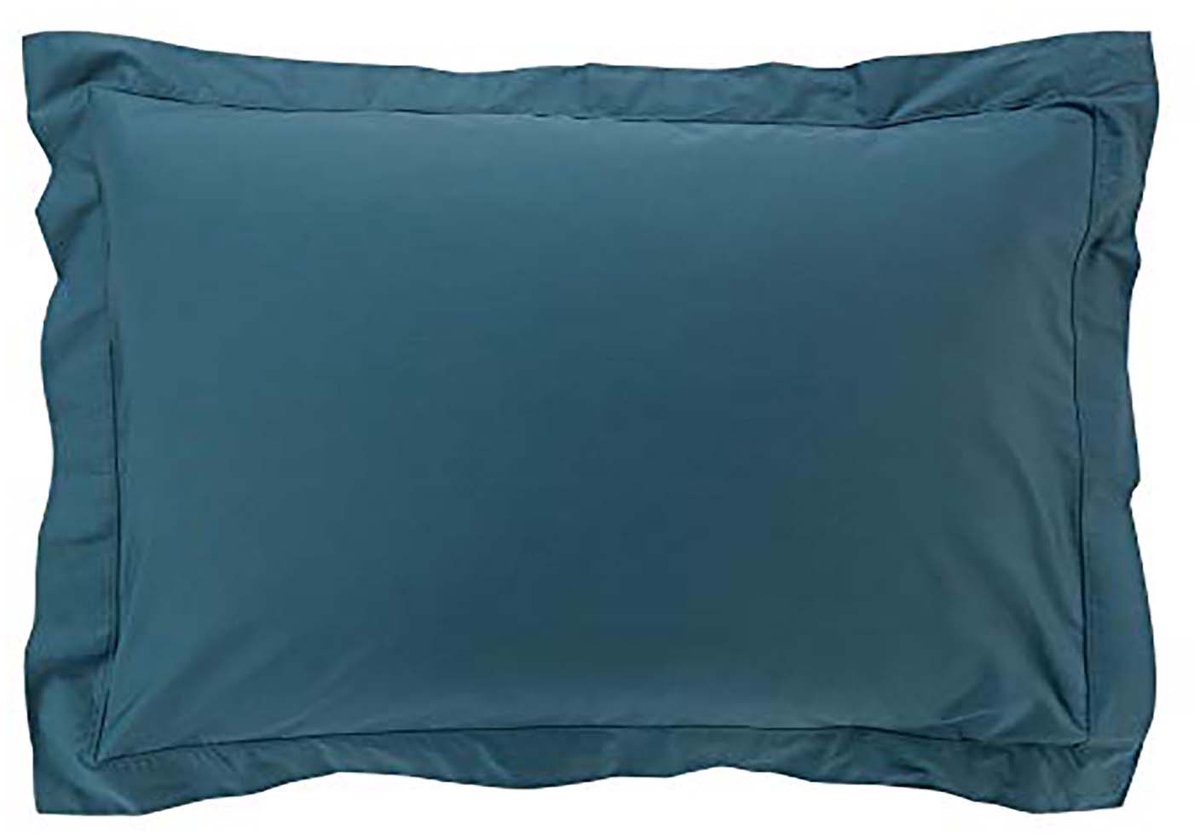 Kussenslopen x2 Percale 50x70 cm Blauw