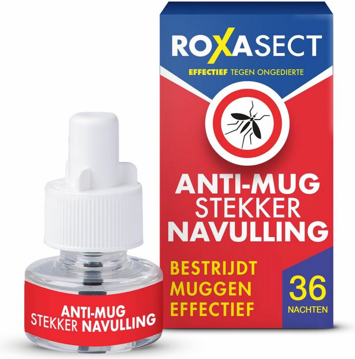 Roxasect Stekker tegen muggen navulling - 30ml