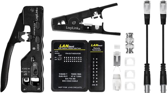 LogiLink WZ0070 Set d'outils pour réseau
