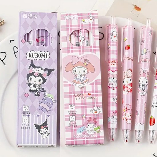 Hello Kitty en My Melody Toilettas voor op reis, draagbaar, Kawaii-design, voor meisjes en vrouwen