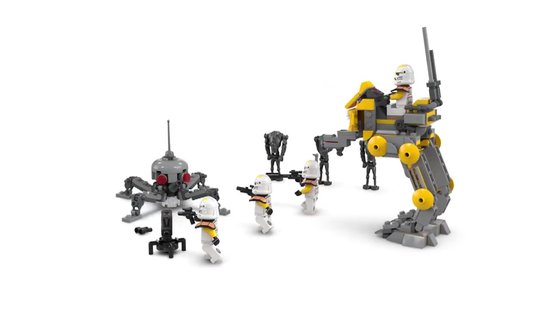 LEGO Star Wars 327e Star Corps Clone Troopers Battle Pack Kit de construction pour Enfants - 75431