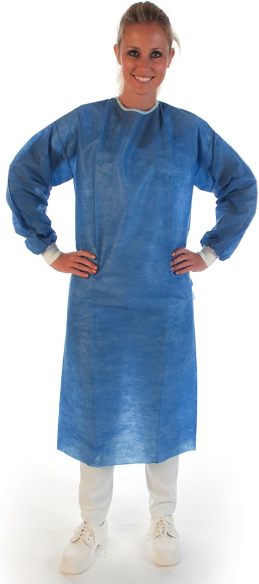 HYGOSTAR operatiejas SMS, blauw, L