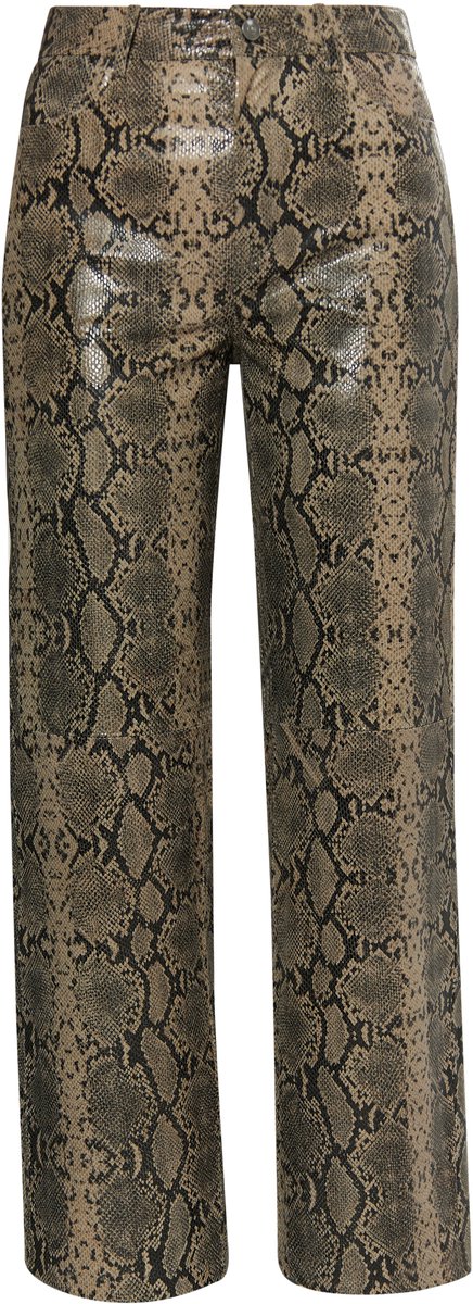 faina Leren broek