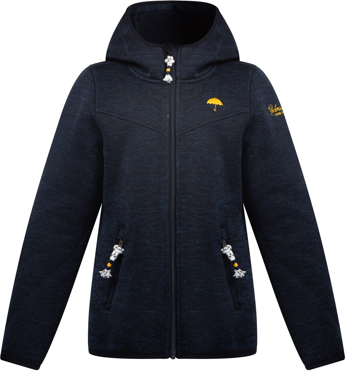 Schmuddelwedda Gebreide fleece jas