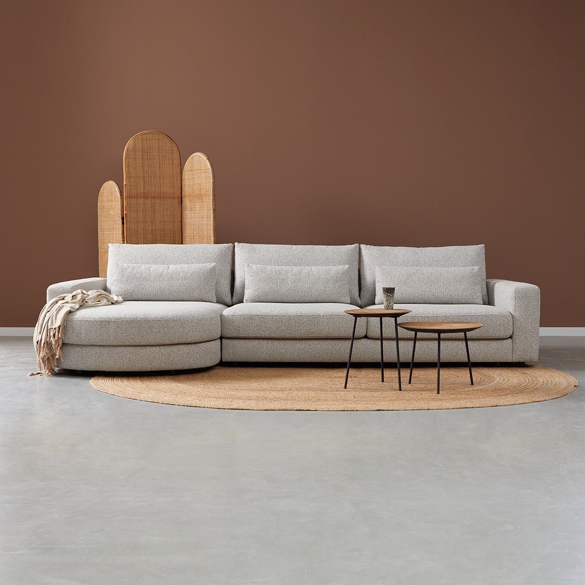 PEPP Interiors Como Rechte Chaise Longue Links - 332cm Puente 09