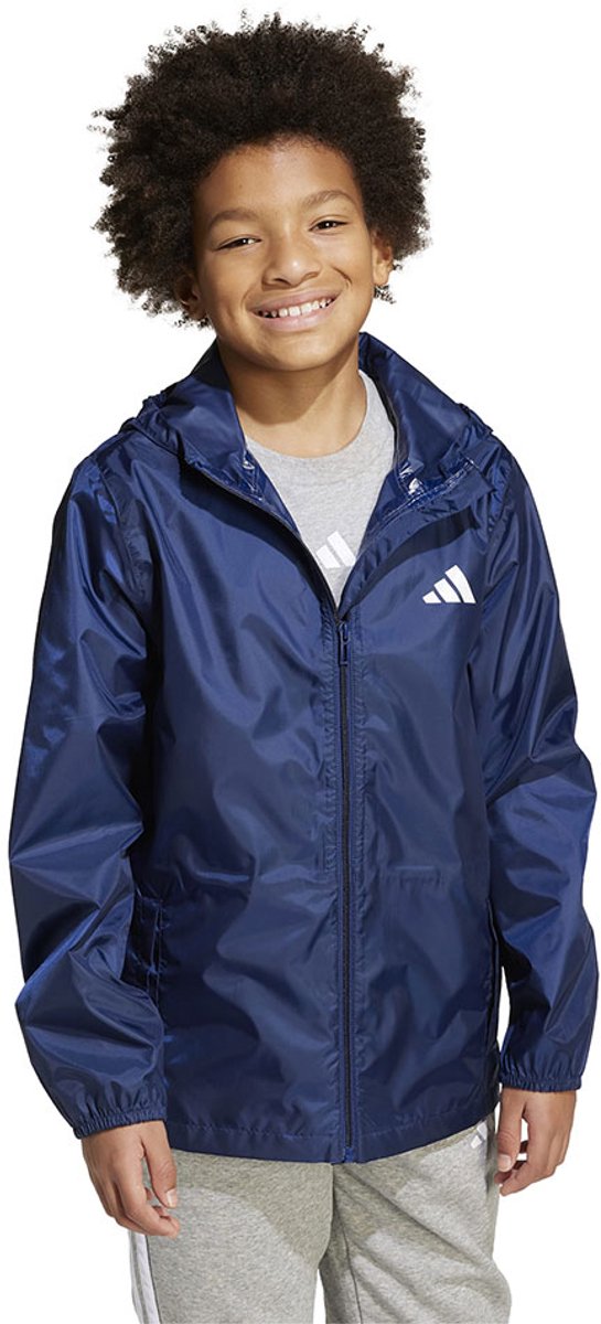 Adidas Jv5818 Regenjas 13-14 Years Kinderen Blauw