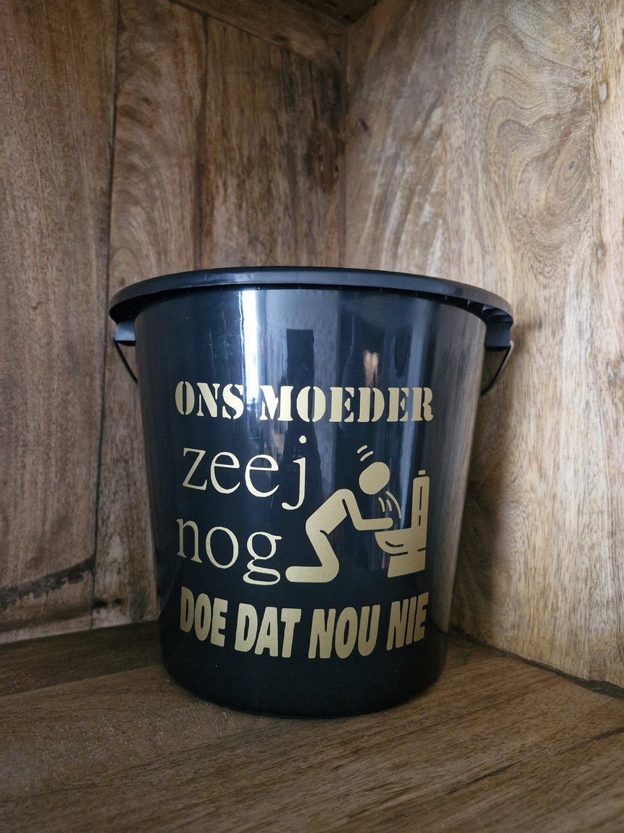 Cadeau emmer Ons moeder zeej nog doe dat nou nie