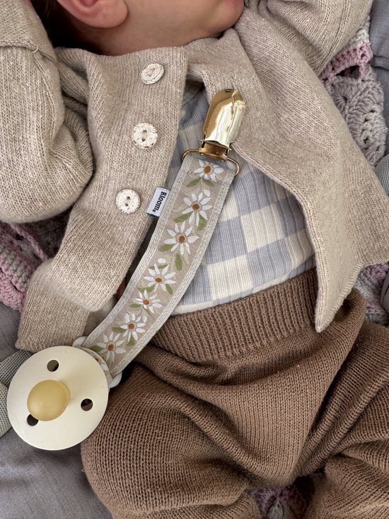 Bloom Babies - Speenkoord set Nice en Lima - Handgemaakt Speenclip - Kraamcadeau - Gratis inpakservice - Baby van Bloom Babies — afbeelding 2