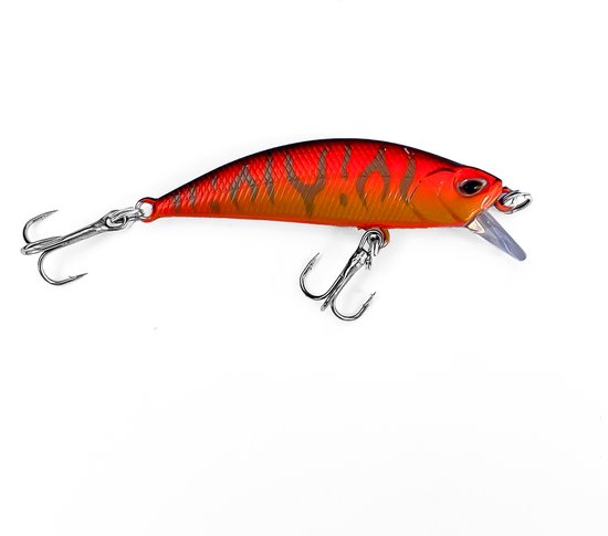 5x set - Minnow Lures Kunstaas - Zinkend Lokaas Voor Roofvissen - Snoek, Forel, Baars & Zeebaars — afbeelding 2