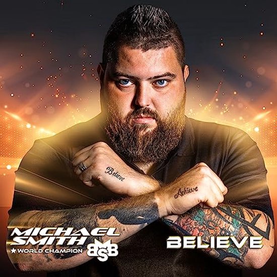 Dartpijlen 90% Tungsten - Michael Smith Believe — afbeelding 5