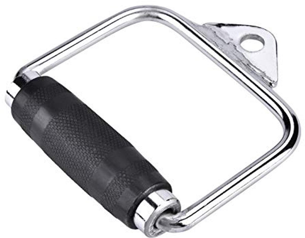 Ergonomisch Beugelhandvat met Rubberen Handgreep voor Kabelmachines en Crossover-Machines