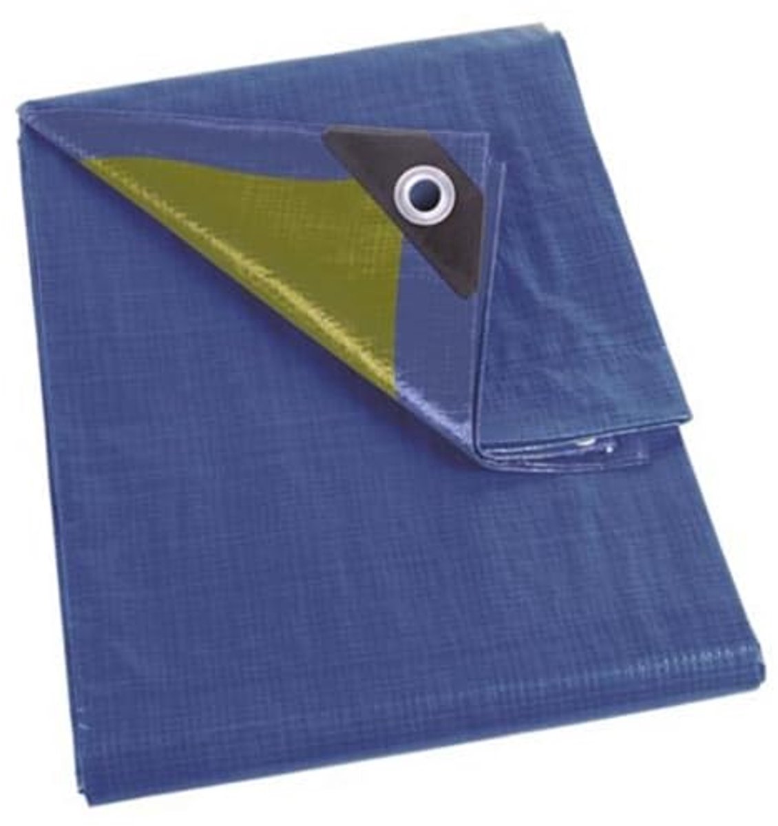 Waterdichte tarpaulin met versterkte hoeken - 2 x 3 m - 70 g/m² - veelzijdige bescherming