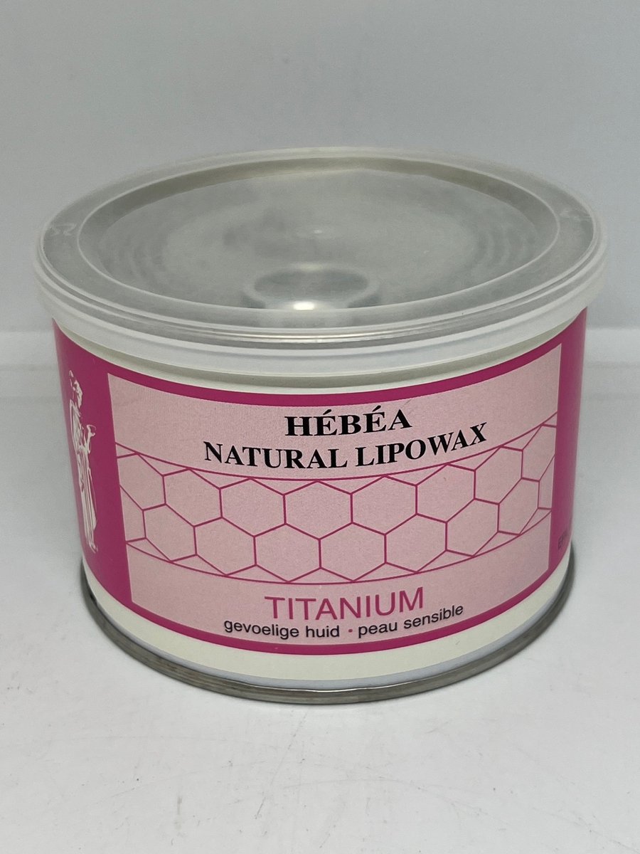 Hébéa Natural Lipowax Titanium gevoelige huid voor lichaam en gelaat 400ml