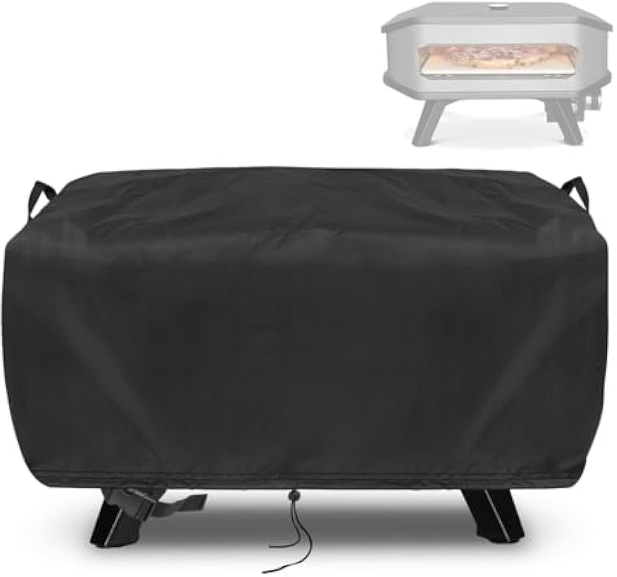 Duurzame pizza oven afdekking cozze 90347 xxl 28 cm voor gezond