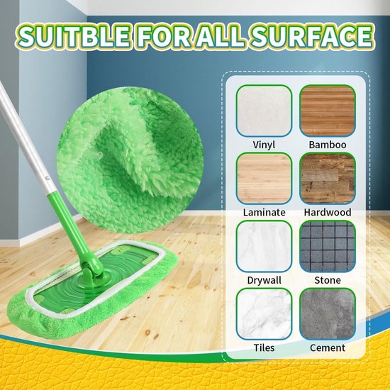 Swiffer Vochtige Doekjes Herbruikbaar Pack, 12 Stuks