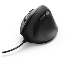 Hama EMC-500 - Bedrade ergonomische muis - 6 knoppen - dpi switch - Zwart