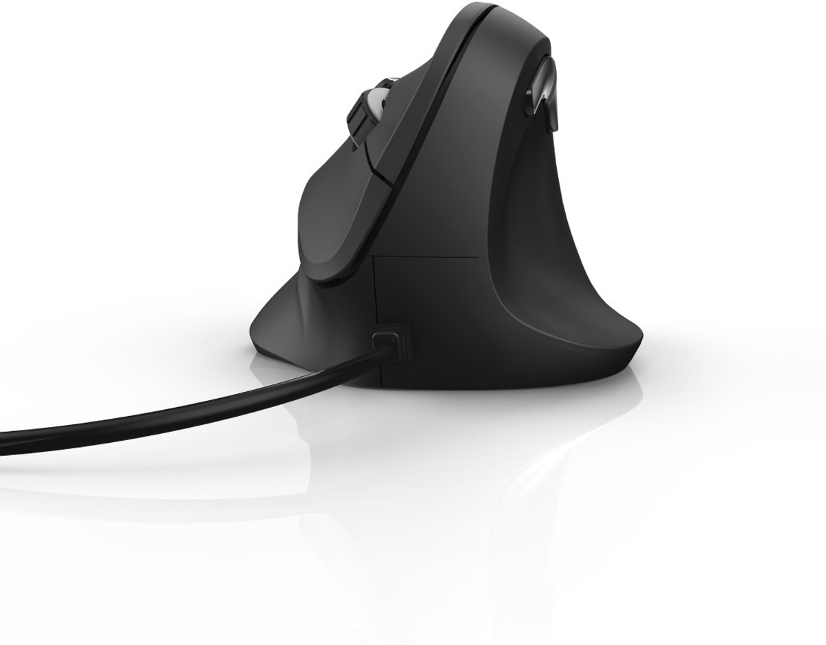 Hama EMC-500 - Bedrade ergonomische muis - 6 knoppen - dpi switch - Zwart thumbnail 6