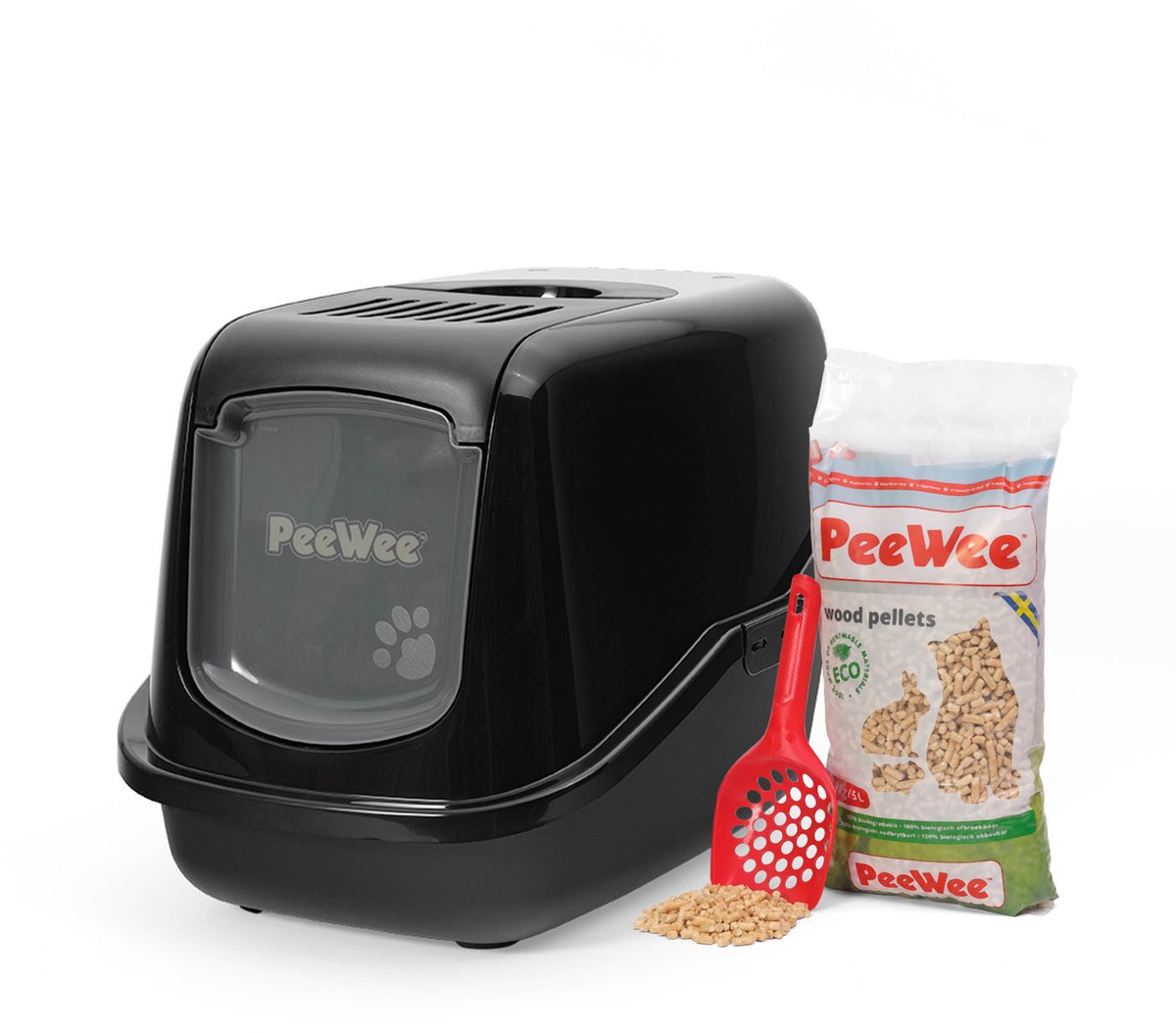 PeeWee EcoHus Startpakket Zwart