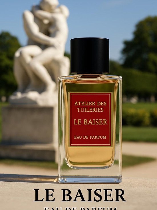 Luxe Franse Eau de Parfum - Le Baiser - is een tedere frisse geur van de liefde - - voor de gevoelige vrouw/man - met gratis parfumverstuiver