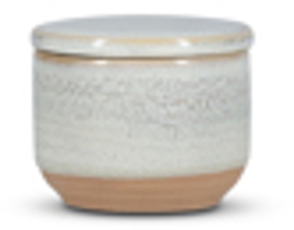 Salt & Pepper Suikerpot 7xH6cm met deksel beige Cameo