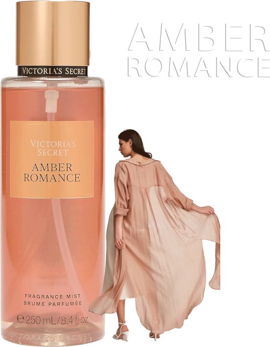 Victoria's Secret Amber Romance Fragrance Mist 250 ml Incl. VS Geschenktasje