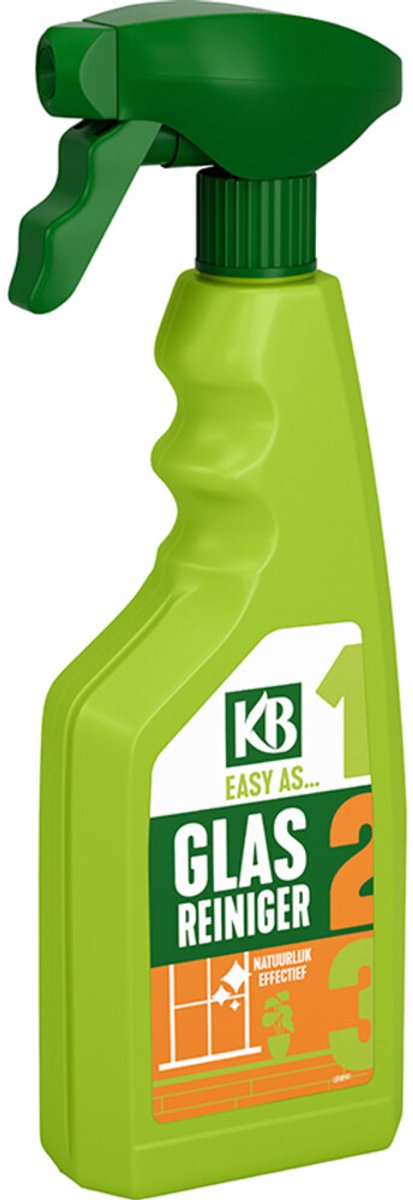 KB Easy Glasreiniger Spray - 3 x 500 ml - Voordeelverpakking