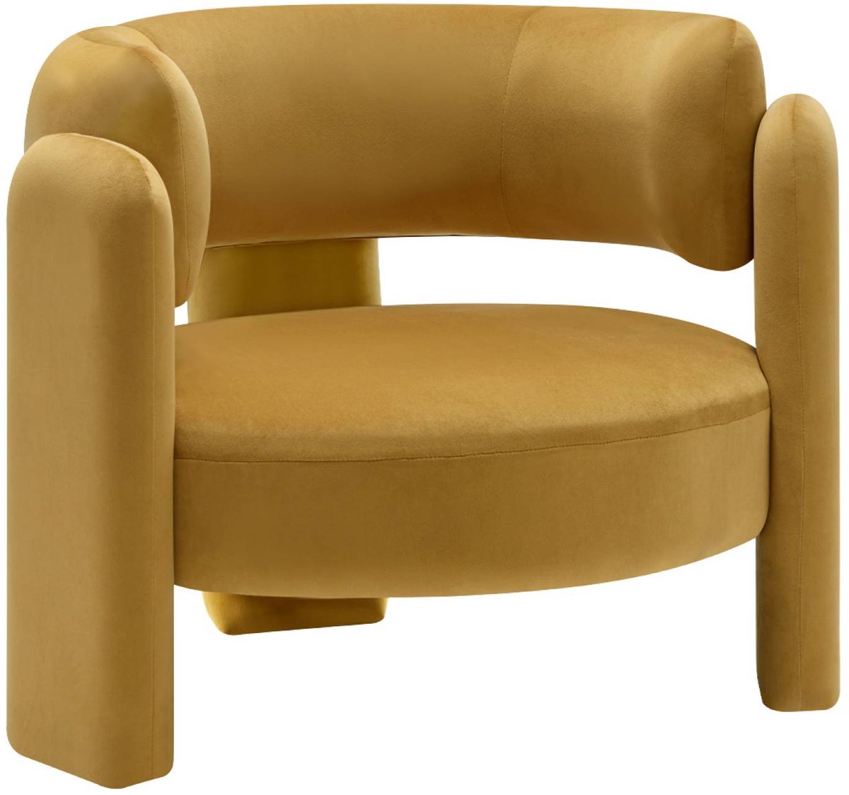 sweeek - Driepoot fauteuil in fluweel - mellow