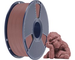 SUNLU PLA Hout 3D-filament 1.75mm 1kg Kersen