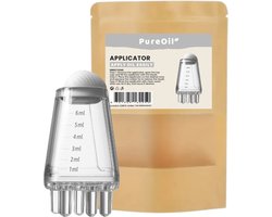 PureOil – Olie Applicator – Nauwkeurige Toepassing – Herbruikbaar & Lekvrij – Voor Haar | Hoofdhuid | Gezicht | Scalp Massager - Incl. Ebook - Sinterklaas Cadeautjes - Kerst cadeautjes