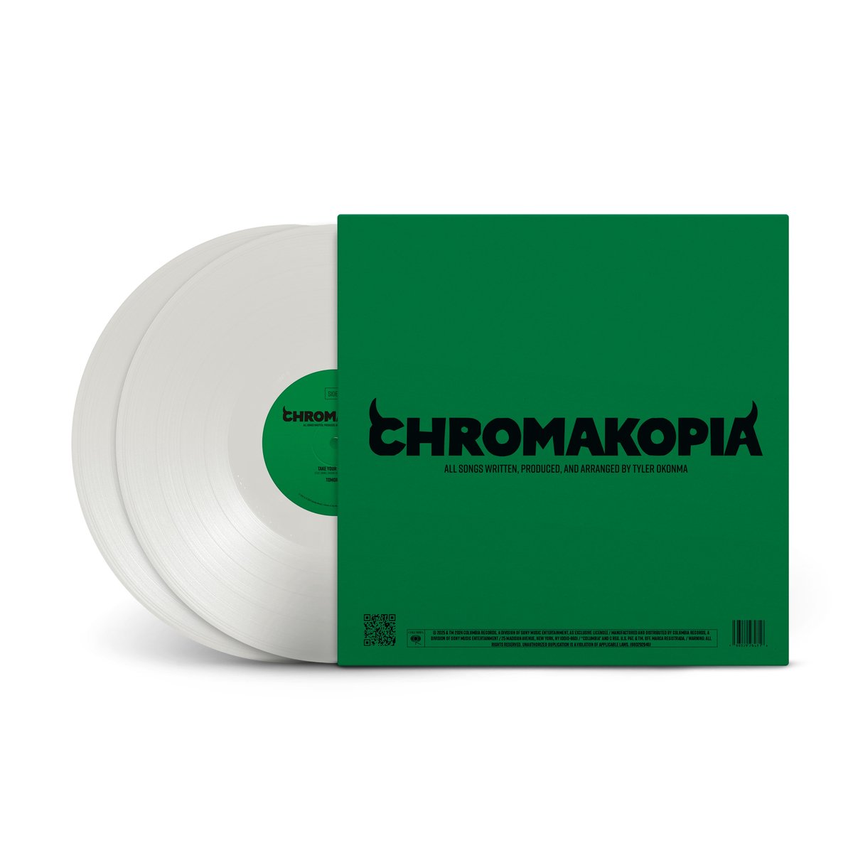 Tyler, The Creator Chromakopia - 2xLP wit vinyl in Gatefold Hoes