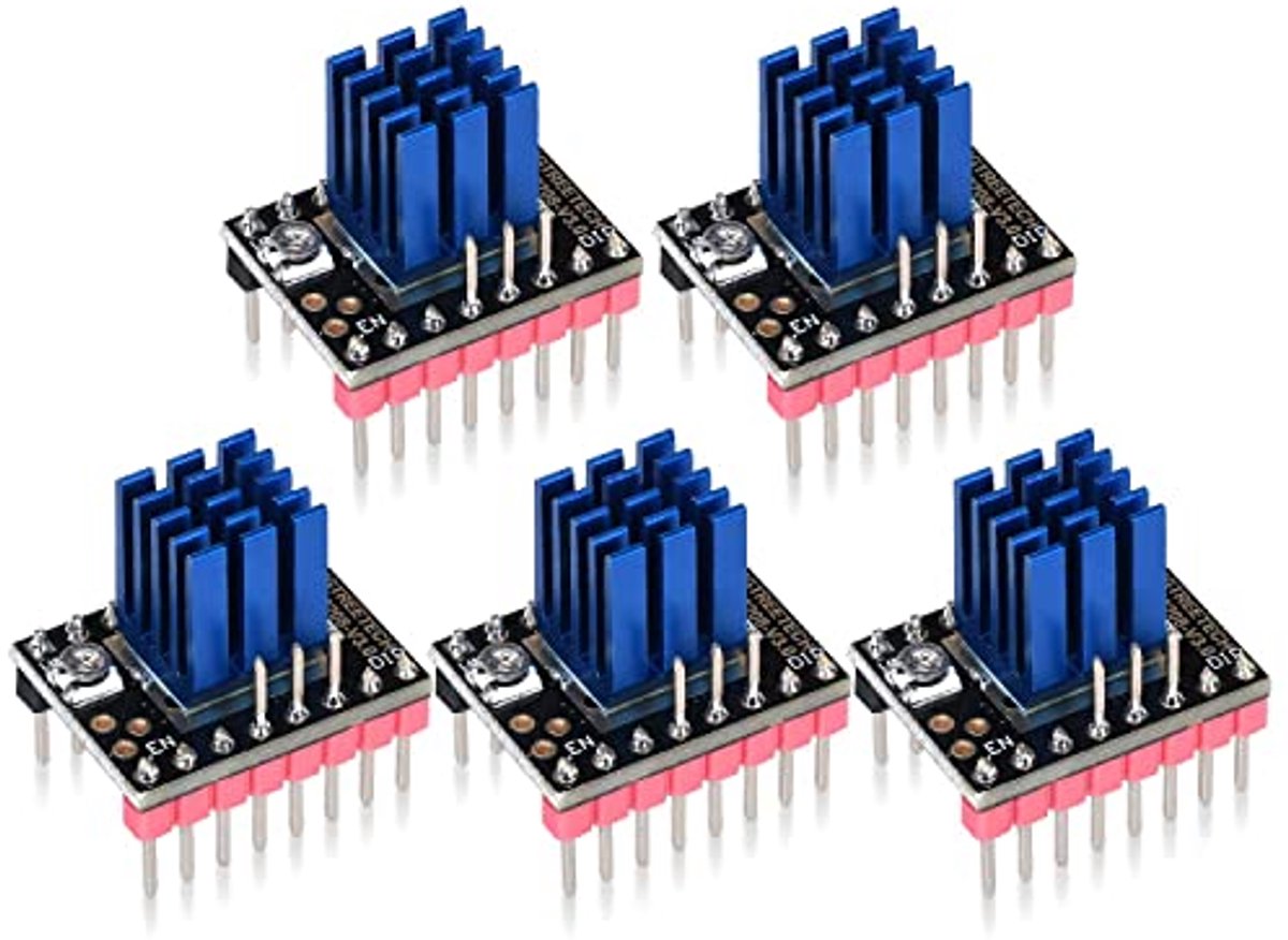 TMC2208 V3.0 Stappenmotor Driver voor 3D-printers (Verpakking van 5)