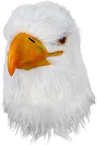 Eagle Bird Cosplay Rekwisieten - Adelaar Masker voor Fancy Dress Party Carnaval Halloween - hoofdmasker - 1 stuk(Wit)