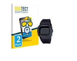 BROTECT - Screenprotector voor Casio G-Shock DW-5600RL-1 - Folie Beschermfolie matte 2 Stuks