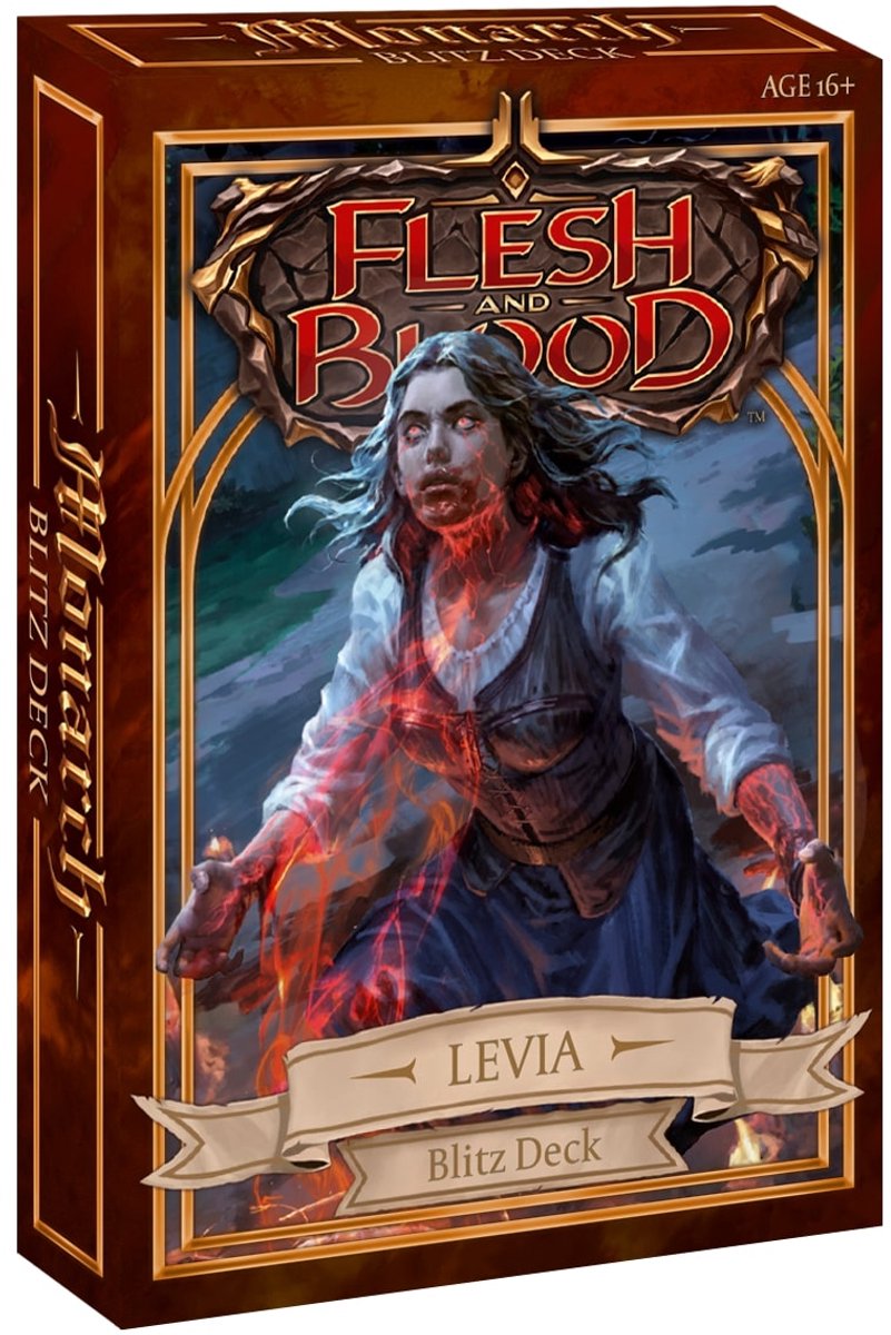 Flesh and Blood Monarch Blitz Deck Levia