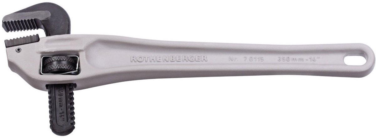 ROTHENBERGER Eenhandige haakse pijptang, 90 graden, 14" - 70115