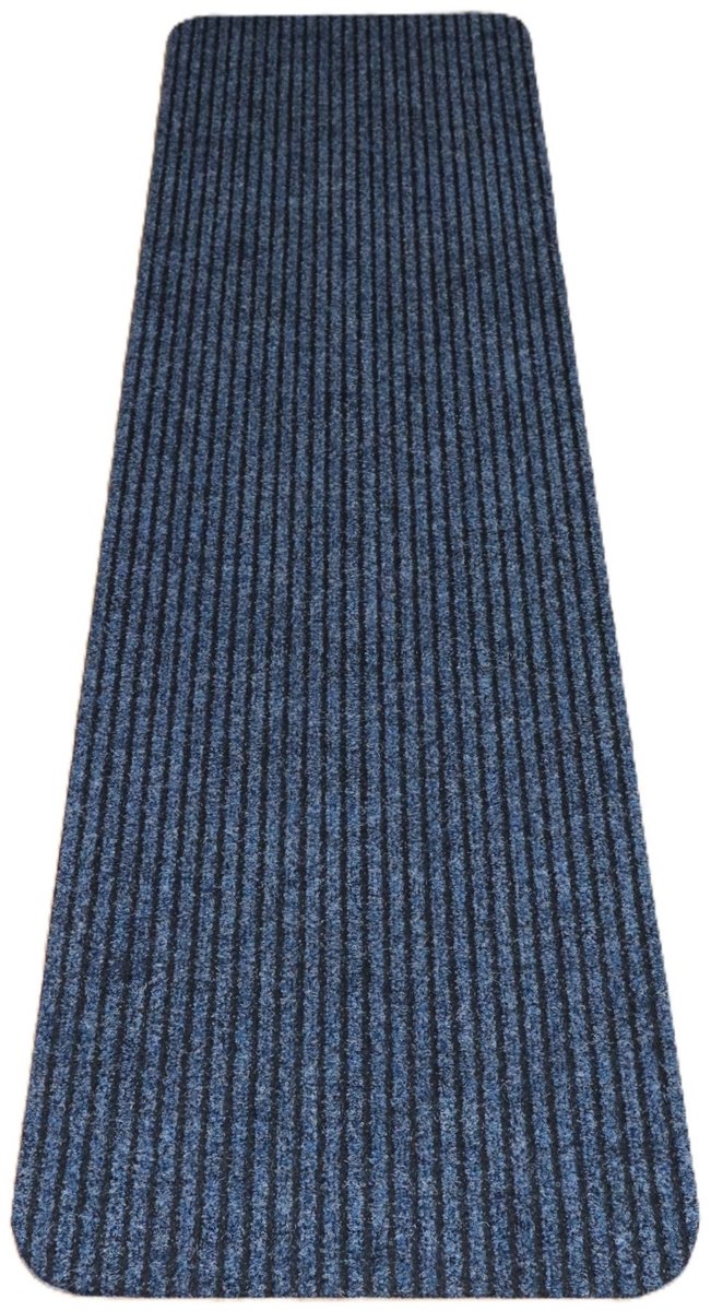 PRIMA - Heavy Duty - Keukenmat - loper - blauw - 50x180cm - antislip