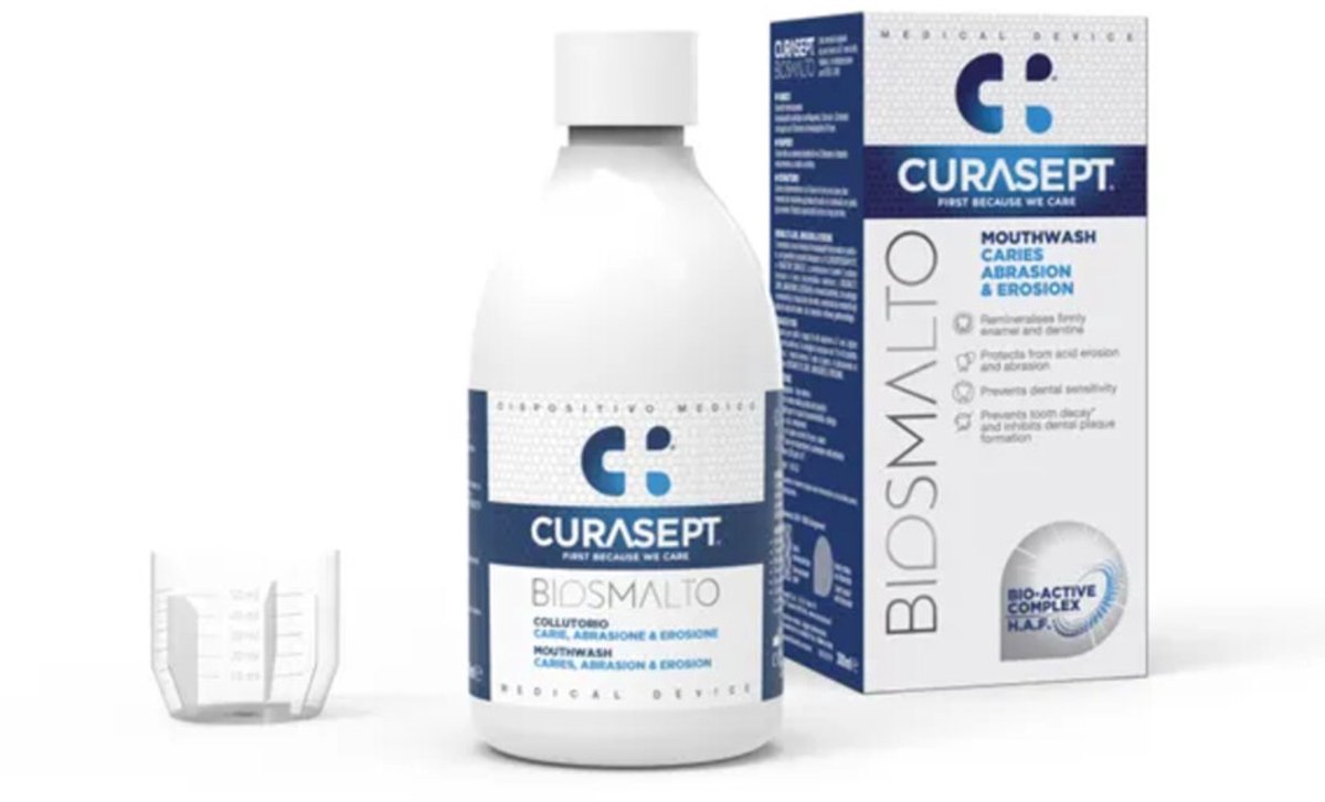 Curasept Mondpsoelmiddel Biosmalto Cariës Erosie & Slijtage 300 ml