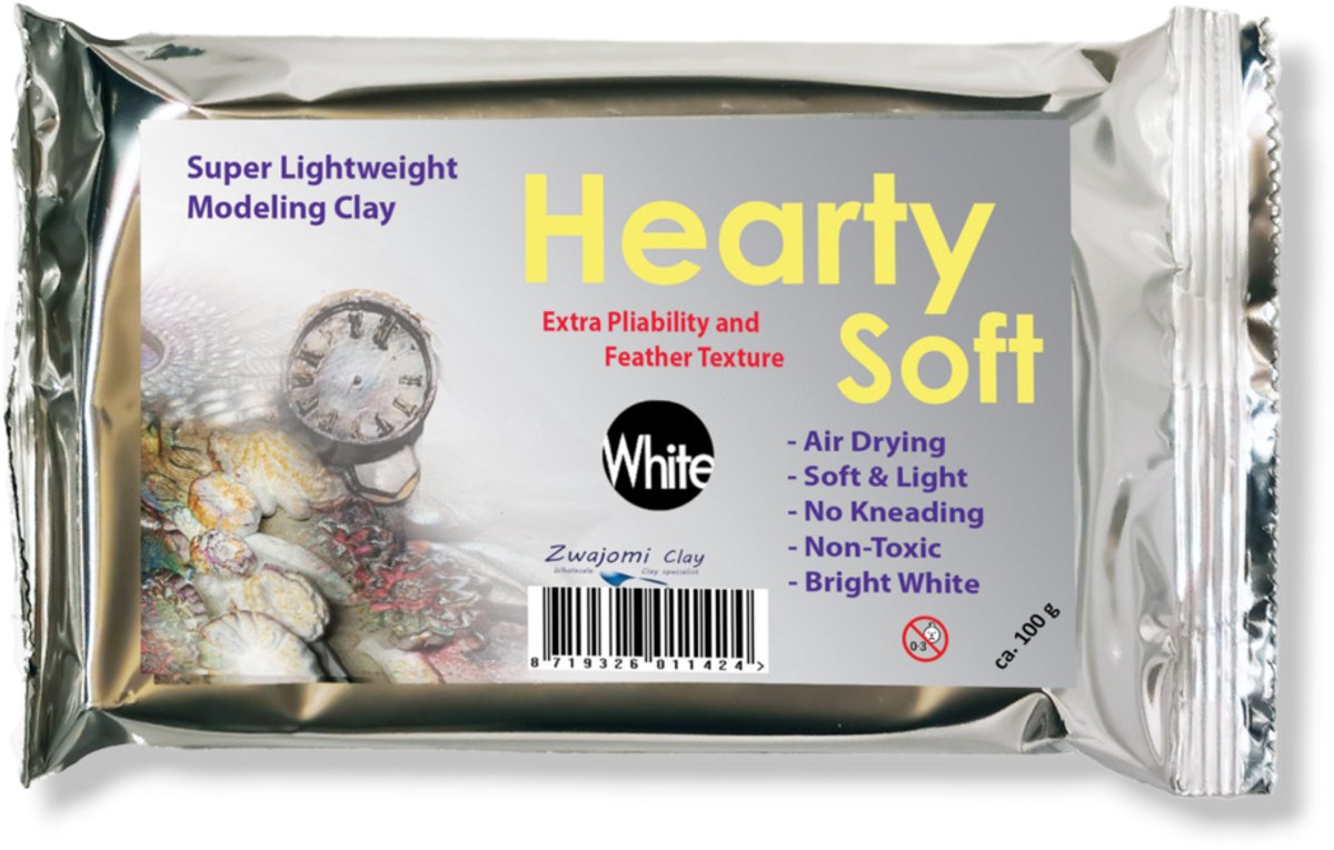 Padico Hearty Soft Clay - Lichtgewicht zelfdrogende klei voor bloemen - 100g