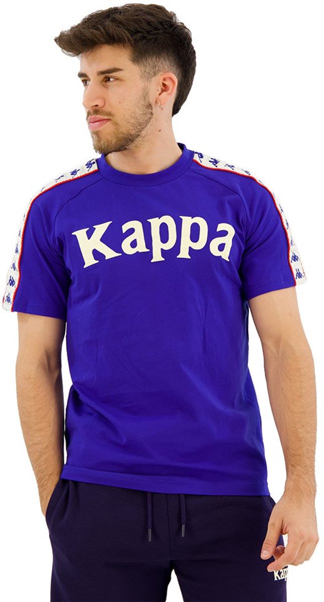 Kappa Balima 222 Banda T-shirt Met Korte Mouwen XL Man Blauw