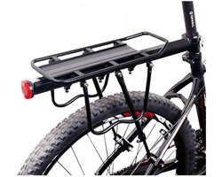 Bagagedrager verbreder - Fiets bagagedrager - Achterdrager verbreding - Fietsaccessoires - Extra breed - Transportrek - Fietstassen - Boodschappen - Vakantie - E-bike