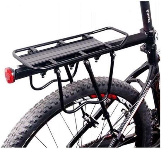 Bagagedrager verbreder - Fiets bagagedrager - Achterdrager verbreding - Fietsaccessoires - Extra breed - Transportrek - Fietstassen - Boodschappen - Vakantie - E-bike